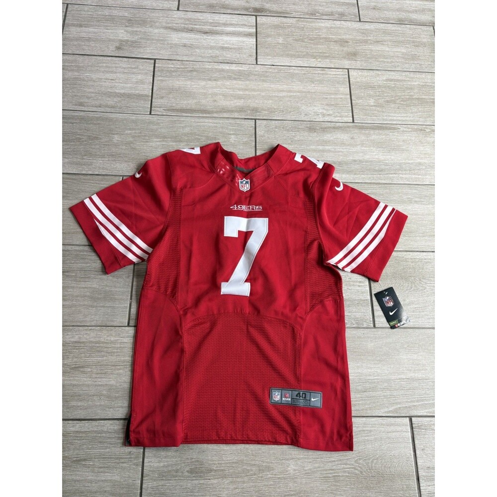 Nike San Francisco 49ers Colin Kaepernick Authentic Jersey Size 40 Red 2012